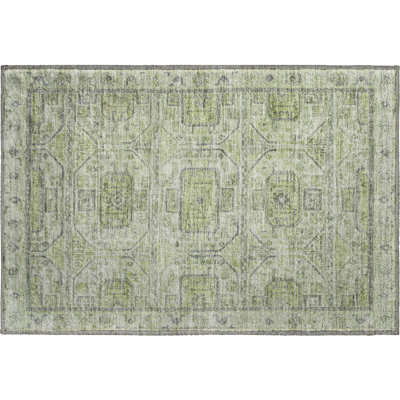 Premium Machine Washable Mayfield Border Rug