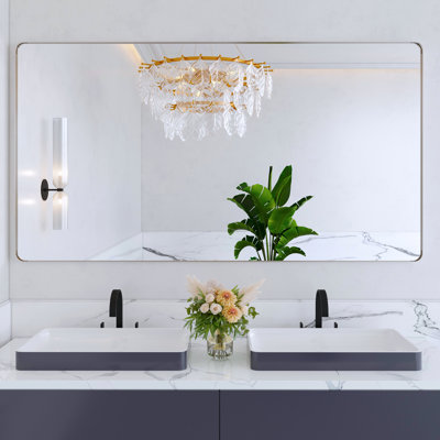 Miroir de salle de bain mural Lesamuel