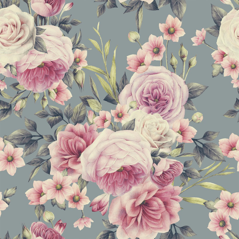 Peel & Stick Wall Mural, 8.34' W x 8.34' L