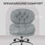 Chaise de bureau sans accoudoirs avec siège rembourré épais et large, fonction d'inclinaison-284136101