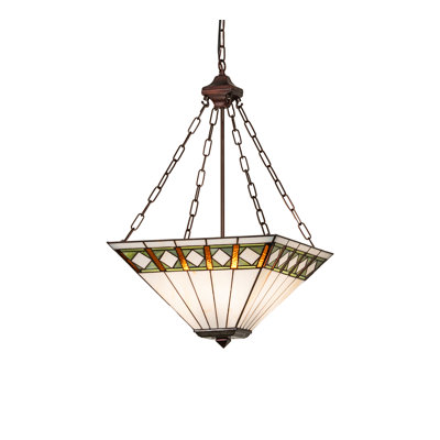 2 - Light Mahogany Bronze Unique/Statement Pendant