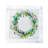 Wreath Flowers Cotton Sateen Cocktail Napkins-122609849