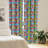 Geometric Semi-Sheer Rod Pocket Curtain Panels-45075862