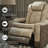 Faux Leather Power Recliner-195671581