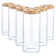 Glass Jar - Set of 6