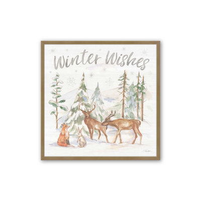 Impression sur rouleau Woodland Winter Wishes III
