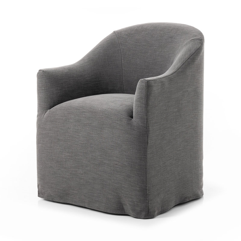 Cove Upholstered Arm Chair, Gray