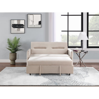 Upholstered 57.1'' Sleeper Sofa