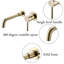 Robinet de salle de bain mural-72467069