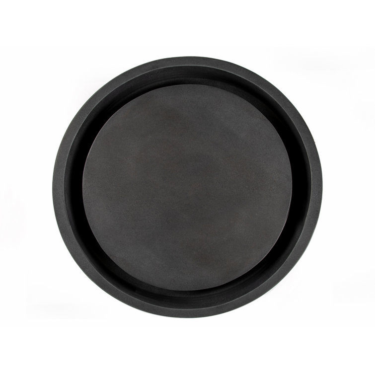 Eden Bath Infinity 18'' Stone Circular Bathroom Sink