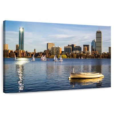 Busy Boston Harbor