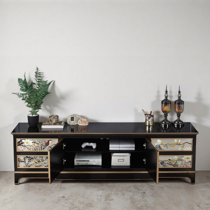 Creative Painted TV Stand