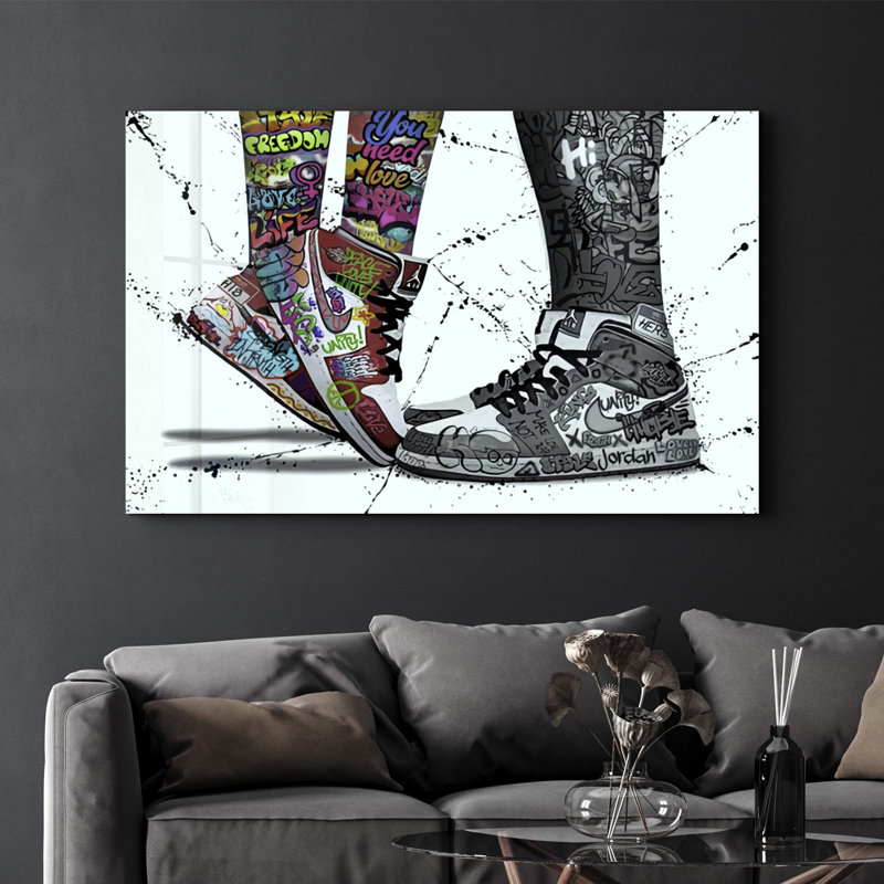 Decorative Tempered Glass Painting