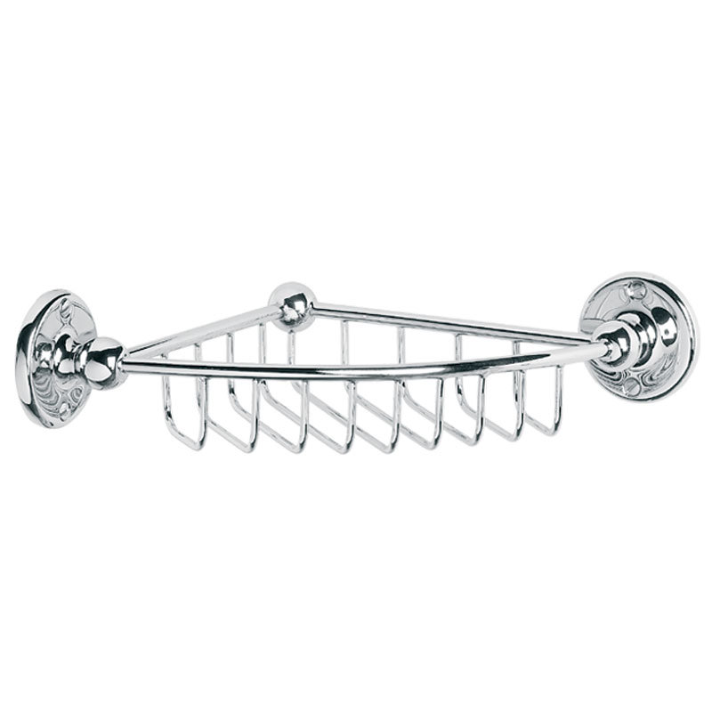 Edwardian Soap Dish, Polished Chrome