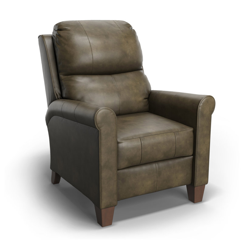 Fauteuil inclinable électrique 33 po de large, Ardoise Valentino, Appuie-tête électrique