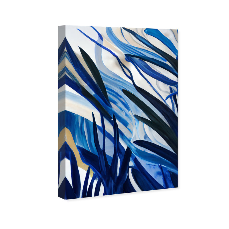 «Meudon Jungle Blues» sur toile, H 24 po x l 16 po x P 0,8 po