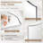 Dual Arch Scalloped Rectangular Bathroom Wall Mirror | Stainless Steel Frame-219404334-214319095