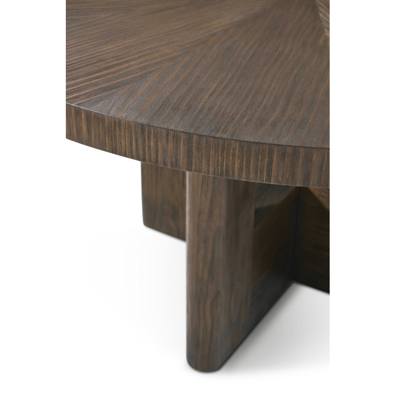 Urbane Round Extension Dining Table, Campfire