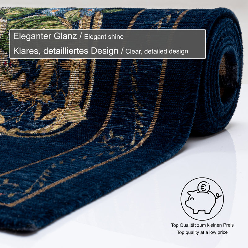 Flomi Florence Oriental Area Rug, Rectangle 60 x 90cm