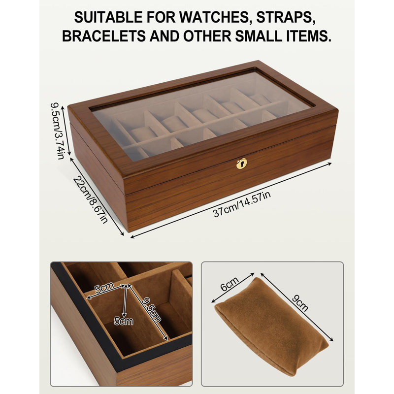 Wood Watch Box +