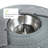 Round Outdoor Bar Table Umbrella Hole , 46 " W 46 " D