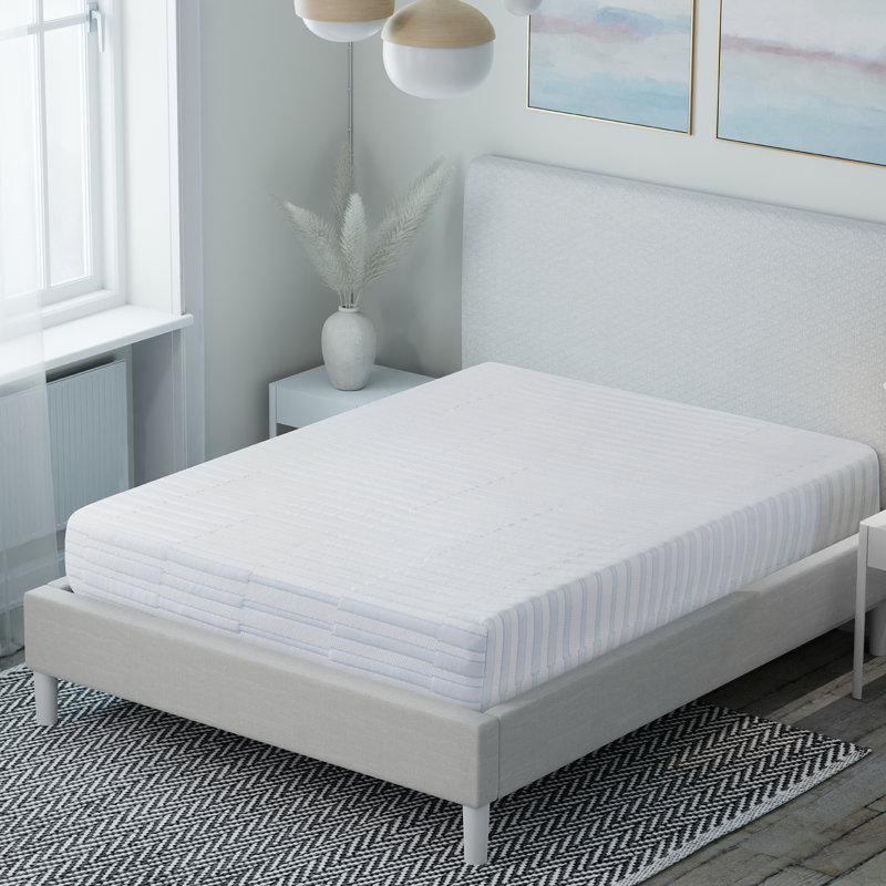 Bodipedic Support Gel Memory Foam Mattress-in-a-Box, Full/Double, 8
