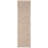 Berte Modern Solid Beige Textured Shag Rug-64594333