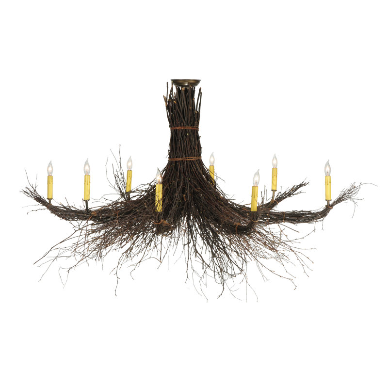 Lustre traditionnel / classique à 8 lumières Twig
