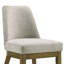 Chaise d'appoint Bryant (brun clair) rembourrée (ensemble de 2)
