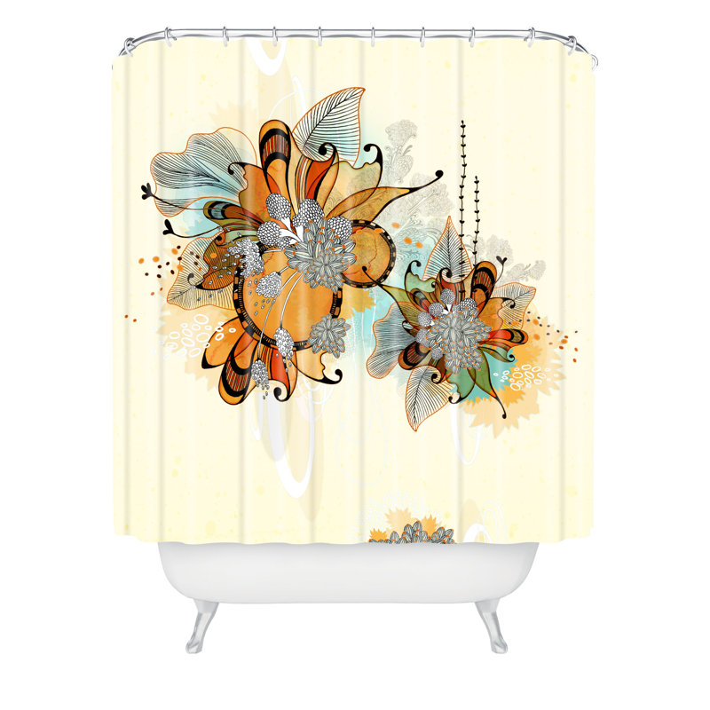 Eccles Floral Shower Curtain