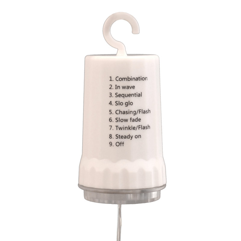 Feux d'étoiles à piles avec télécommande Hanneli - 2 pièces, Cuivre, Blanc
