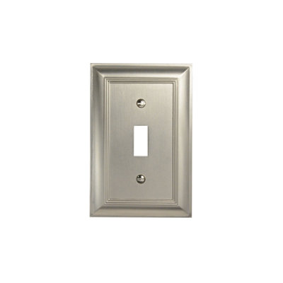 Impressions 1-Gang Toggle Light Switch Wall Plate