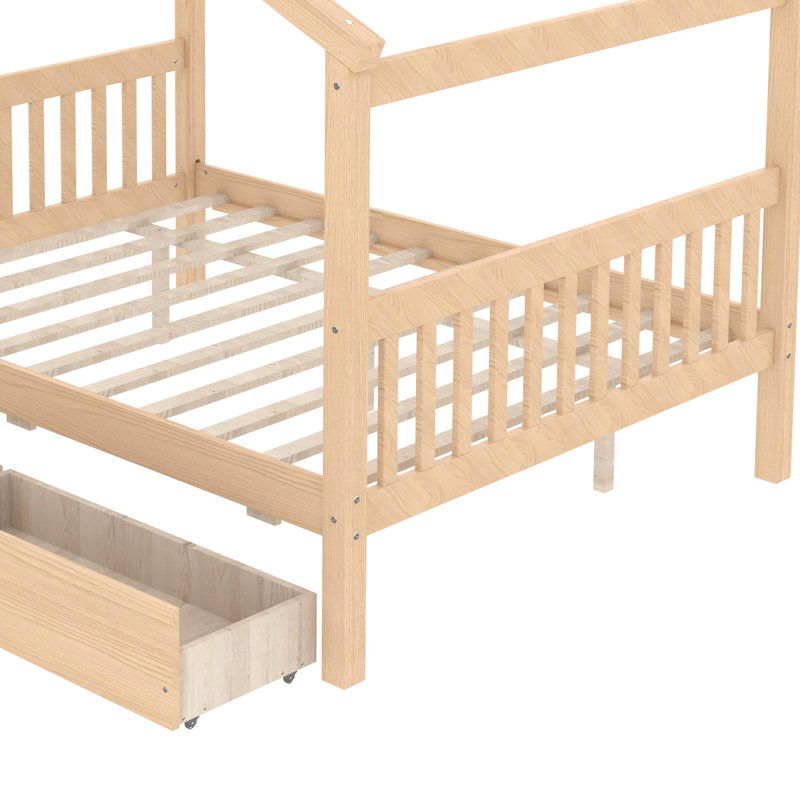 Arvelo Kids Full with Drawers, Natural