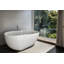 Baignoire de trempage et bain d'air 66-15 / 16 "X 31-1 / 2" avec souffleur d'air à vitesse réglable et interrupteur de commande de type d'air, blanc