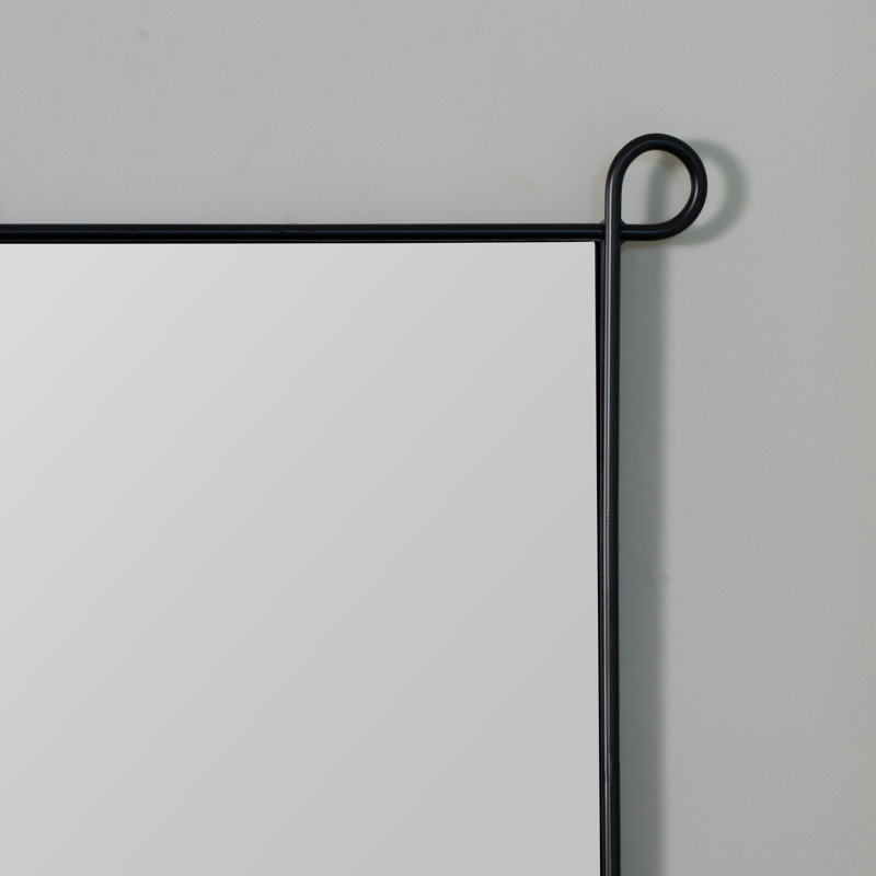 Poppi Rectangle Metal Mirror