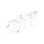 Abdullaahi 180cm Sideboard