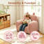 Canapé pour fauteuil à billes pour enfants avec rembourrage rembourré en mousse à mémoire de forme Chaises confortables paresseuses Garçons Filles Jouant lecture Détente Mignon salon Chambre Cozy