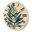 Horloge murale tropicale à feuilles vertes tropicales-63903428