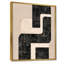 «Minimal and Abstract Compositions In Nature Tones», impression sur toile moderne Mid-Century, art mural moderne Mid-Century noir-68349124-68349128-68349131