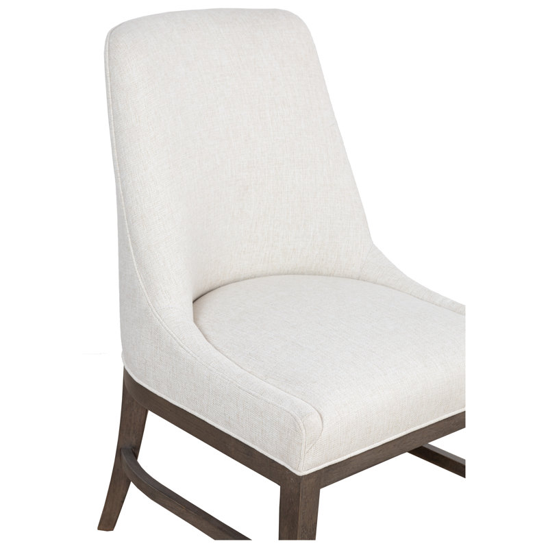 Libby Langdon Cambridge Side Chair, Barley (8789 07), Walnut