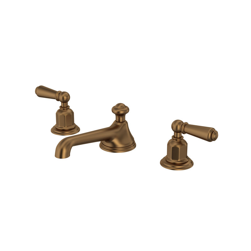 Edwardian™ Widespread Bathroom Faucet with Drain Assembly, English Bronze
