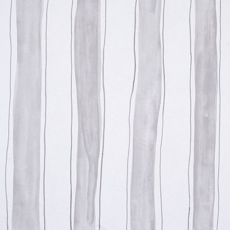 Papier peint Schumacher x Porter, gris