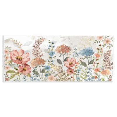 Az-392-Framed " Pastel Spring Florals " by Nan