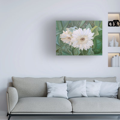 Bolog Angeles M. Pomata White Gerbera Canvas Art