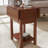 Krysta Drop Leaf Side Table with Storage-510666253