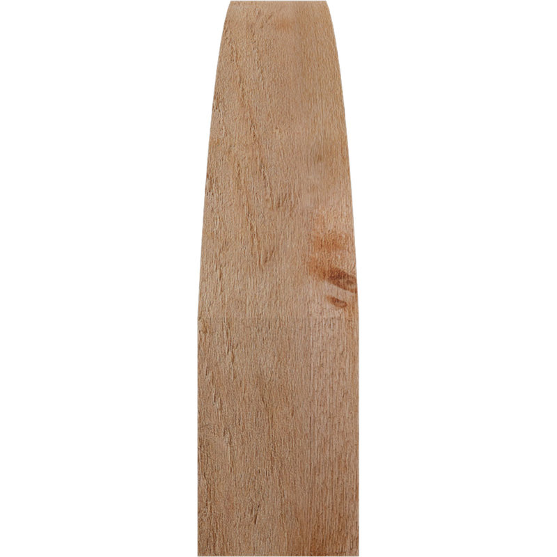 Genouillère Thorton, Cèdre rouge de l'Ouest de 6 po (sciage brut), 20 po X P 26 po H