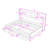 3 Drawers Wooden Daybed with Pushable Shelf, USB & Socket Charging Station-402812616-402812617