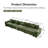 Oversized Cloud Modular Sofa Couch-1681702965