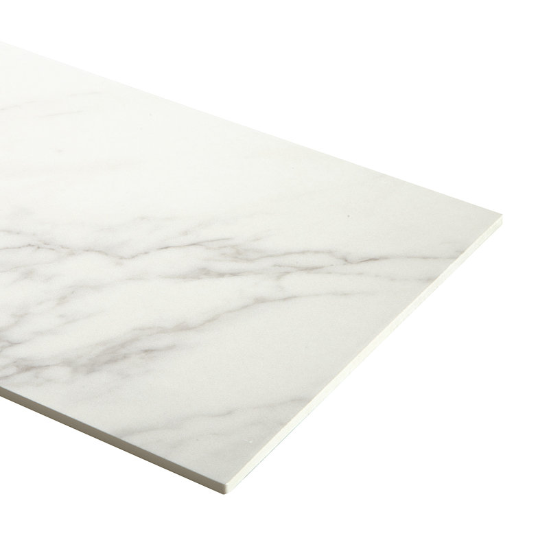 Stauario Stone 12" X 24" Porcelain Statuario Look Tile