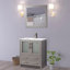  Ensemble de meuble-lavabo simple 30 "avec miroir-27042769